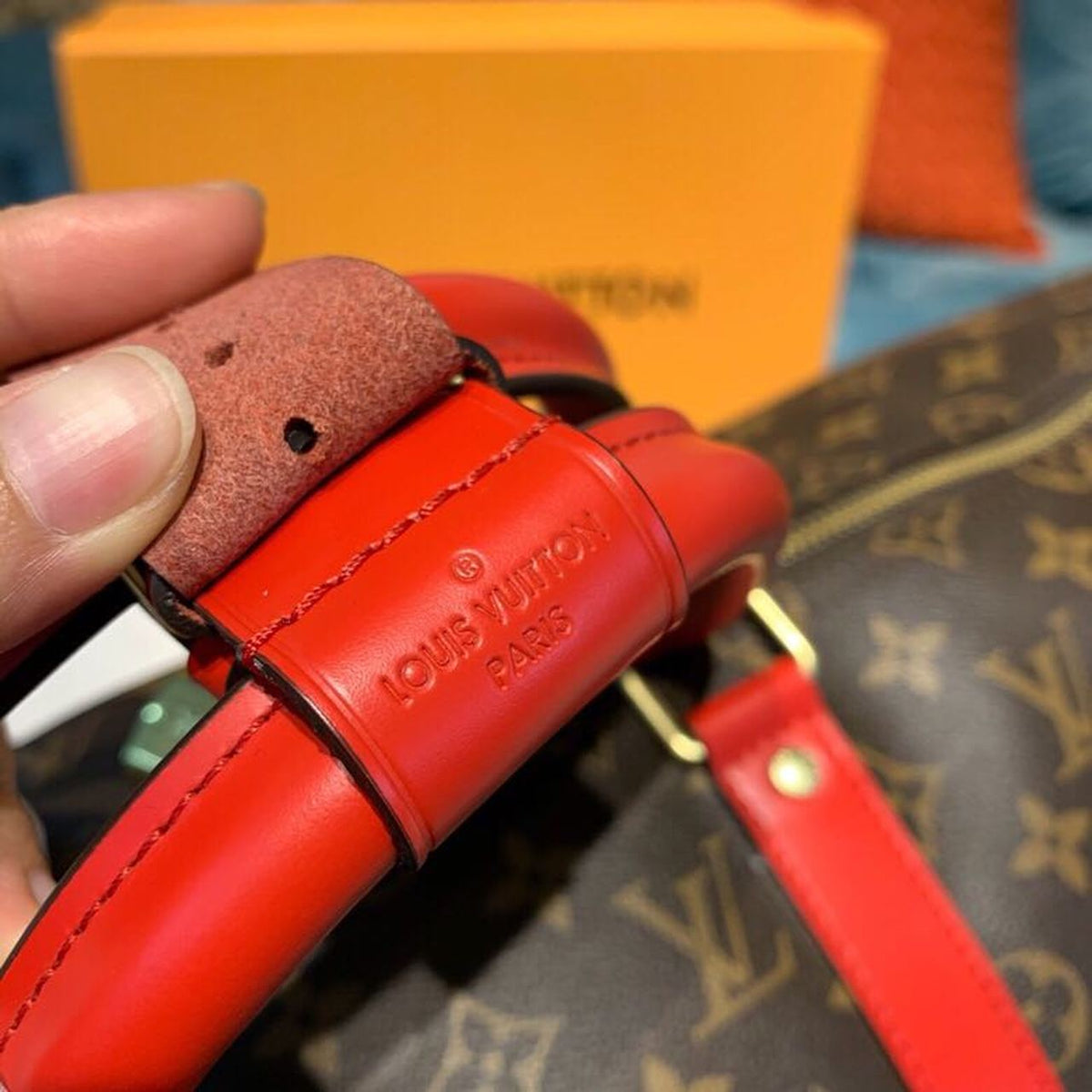 Louis Vuitton Keepall 50cm Monogram Canvas Spring/Summer Collection M41416 Red – product image 10