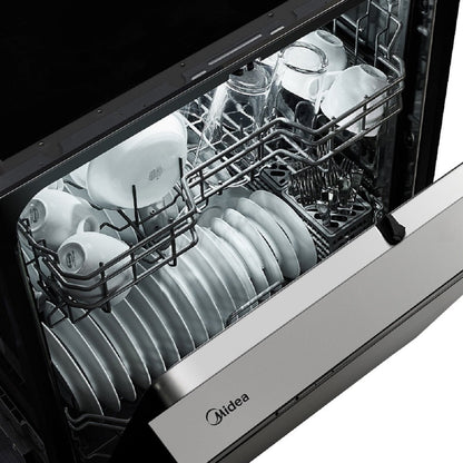 Midea 24 in Built-In Dishwasher with Extended Dry, 52 dBA