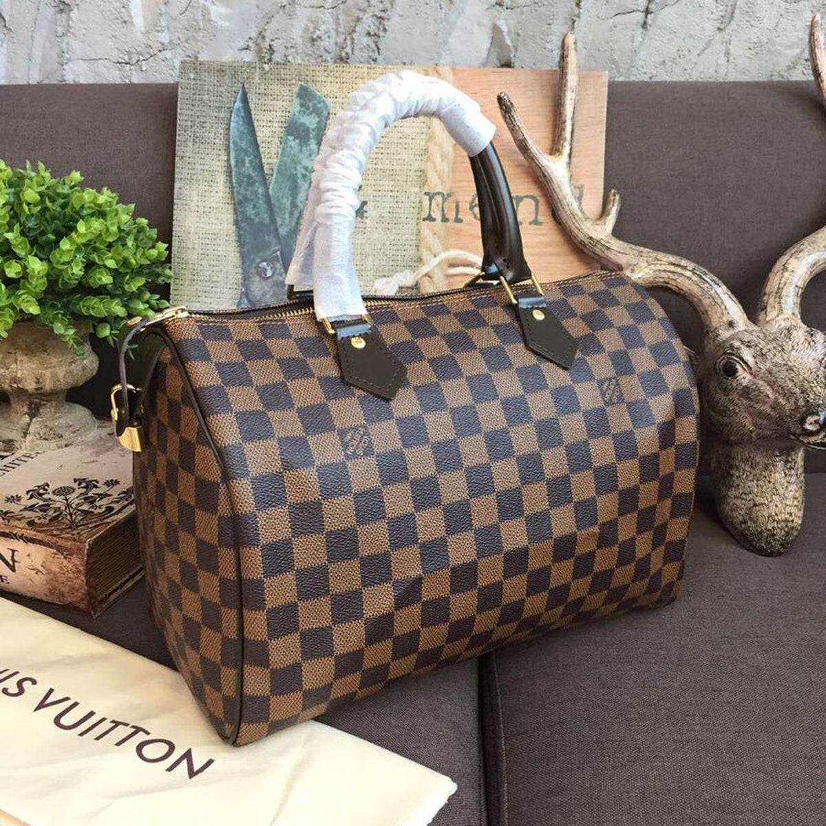 Louis Vuitton Speedy Bag 30cm Damier Ebene Canvas Spring/Summer Collection N41364, Brown – product image 2