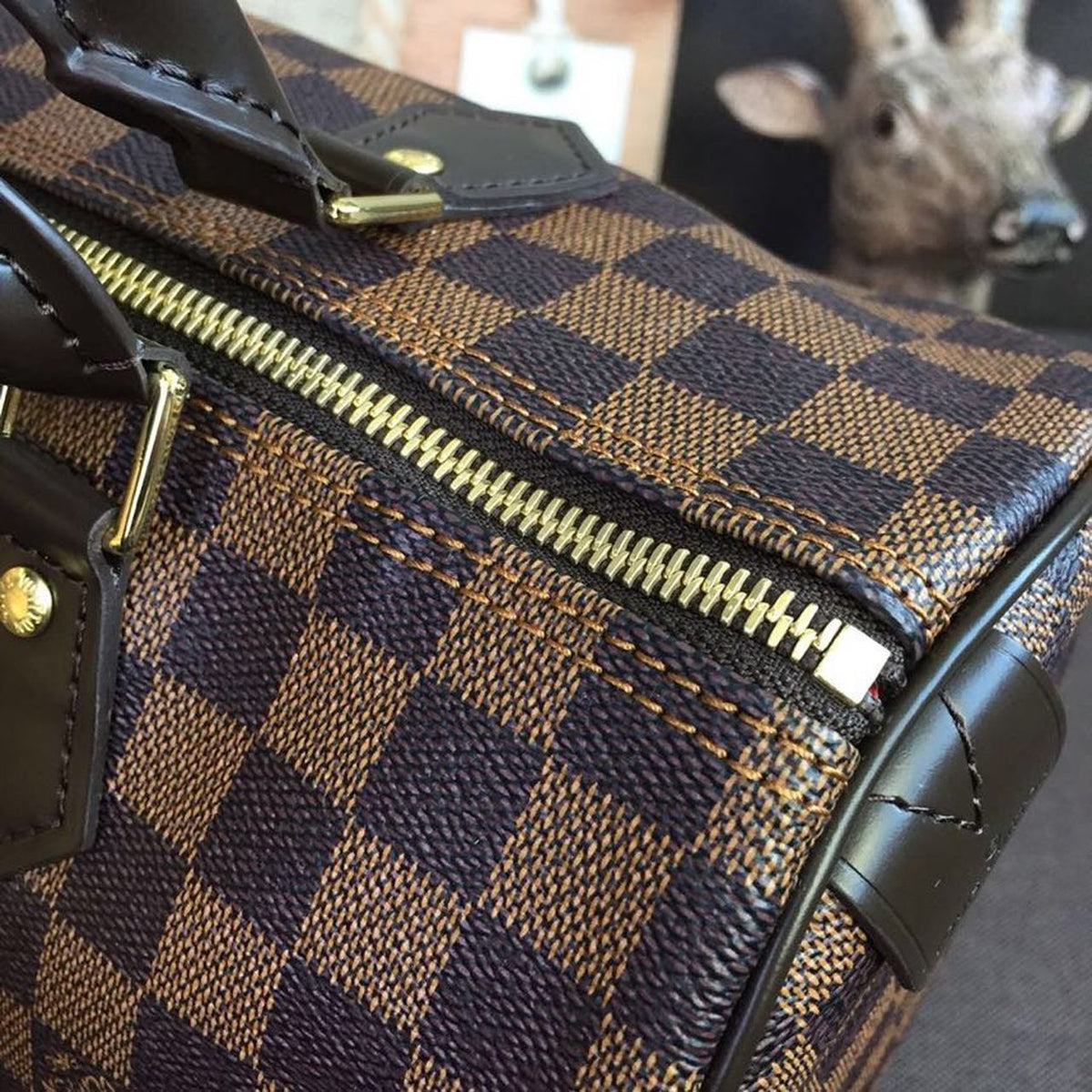 Louis Vuitton Speedy Bag 30cm Damier Ebene Canvas Spring/Summer Collection N41364, Brown – product image 9