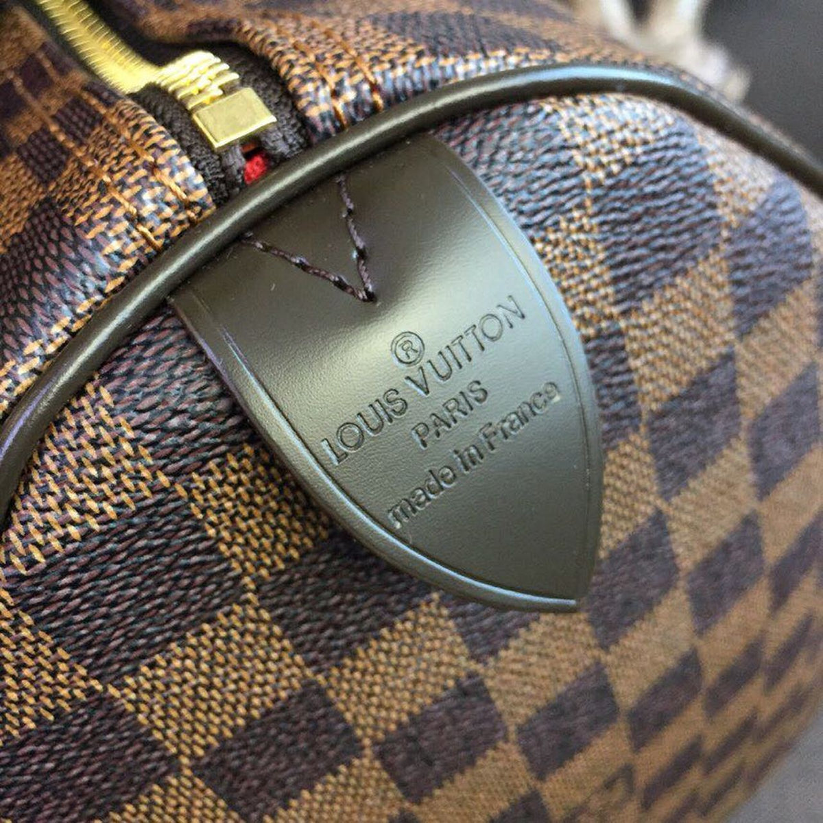 Louis Vuitton Speedy Bag 35cm Damier Ebene Canvas Spring/Summer Collection N41363, Brown – product image 7