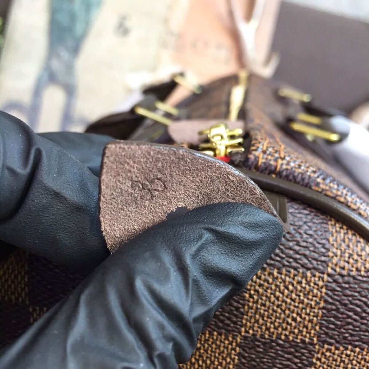Louis Vuitton Speedy Bag 35cm Damier Ebene Canvas Spring/Summer Collection N41363, Brown – product image 10