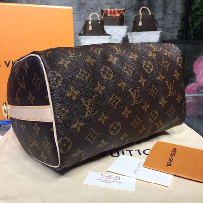 Louis Vuitton Speedy Bag 25cm Monogram Canvas Spring/Summer Collection M41109, Brown – product image 5