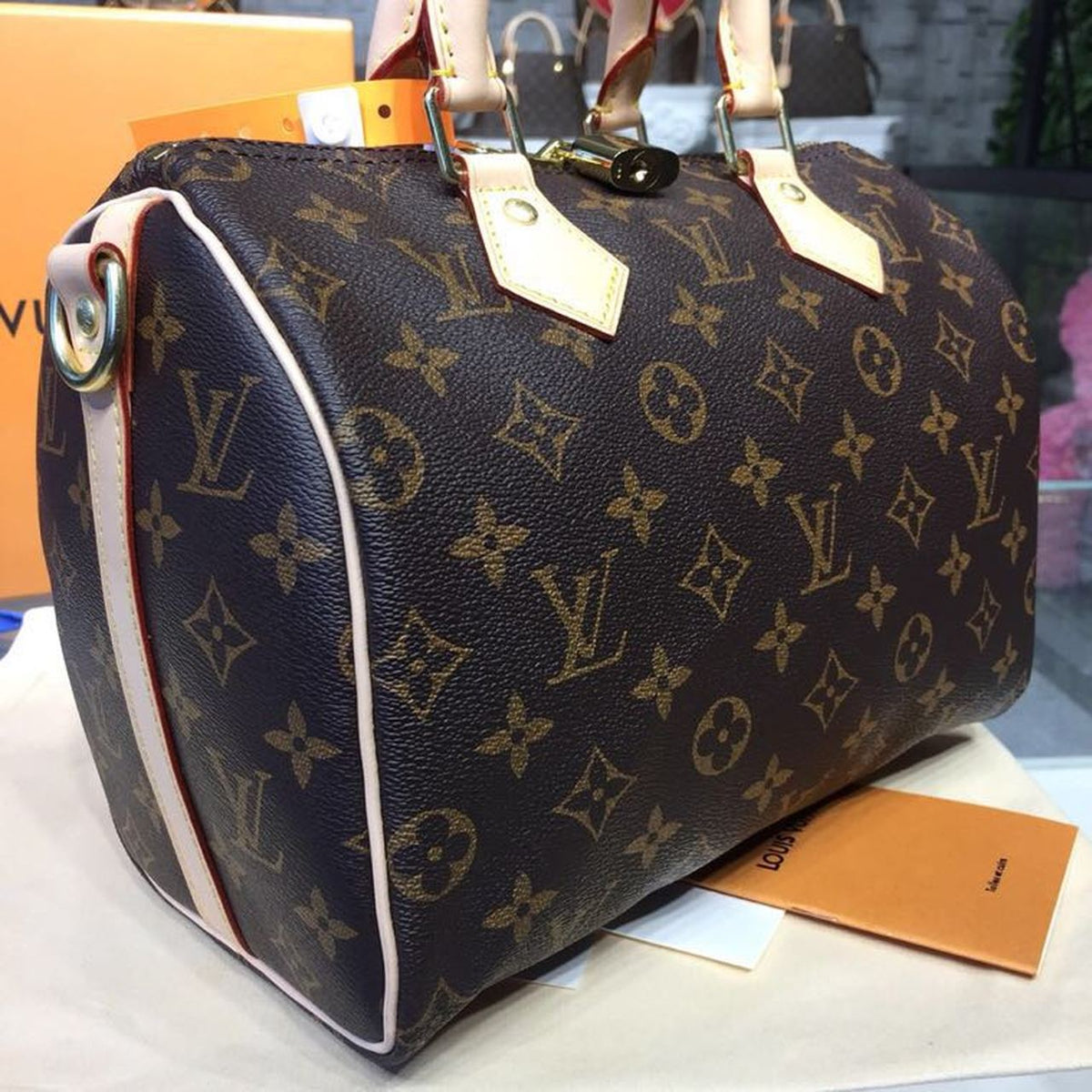 Louis Vuitton Speedy Bag 25cm Monogram Canvas Spring/Summer Collection M41109, Brown – product image 6