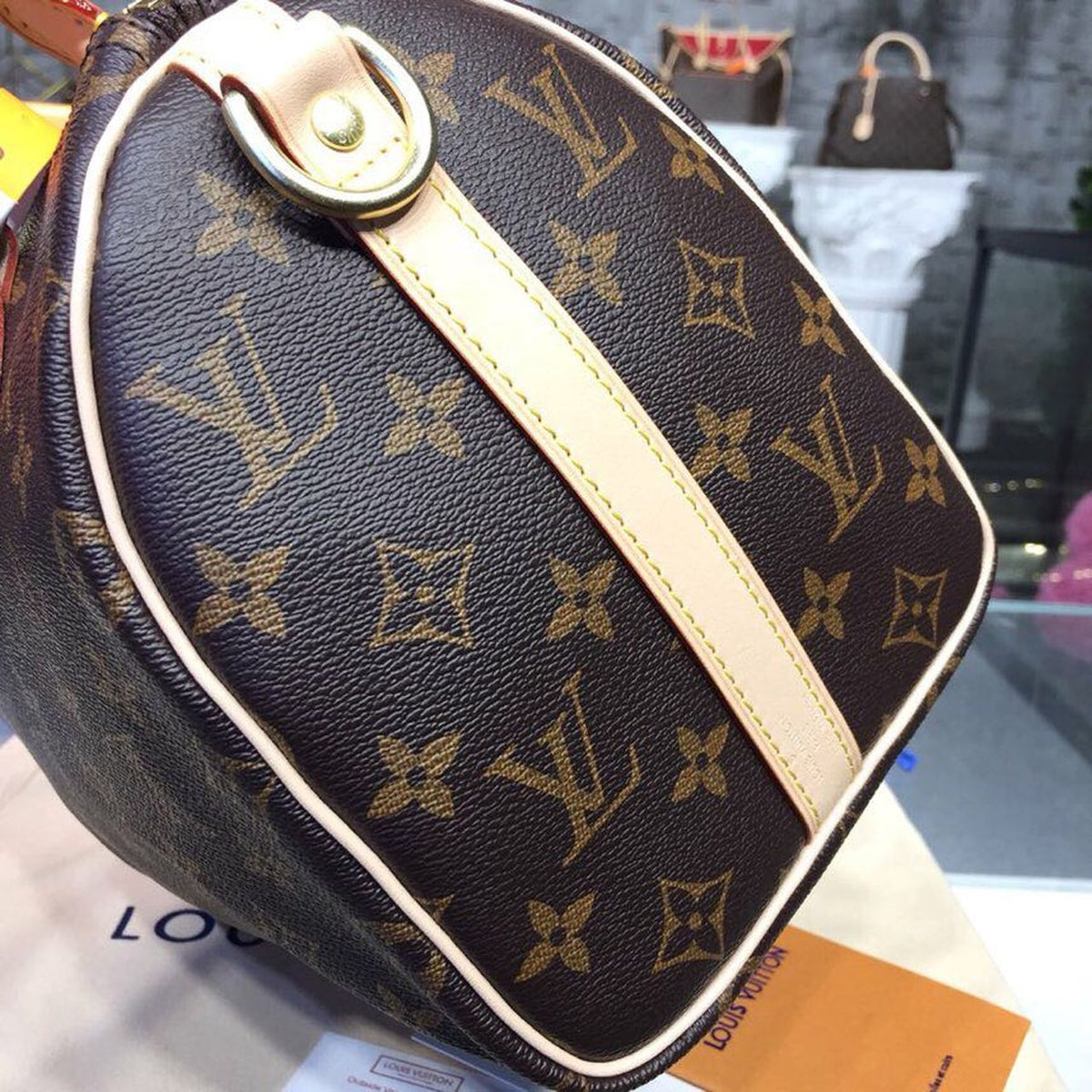 Louis Vuitton Speedy Bag 25cm Monogram Canvas Spring/Summer Collection M41109, Brown – product image 11
