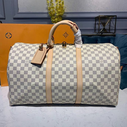 Louis Vuitton Keepall Bandoulire 55cm Damier Azur Canvas Spring/Summer Collection – product image 2