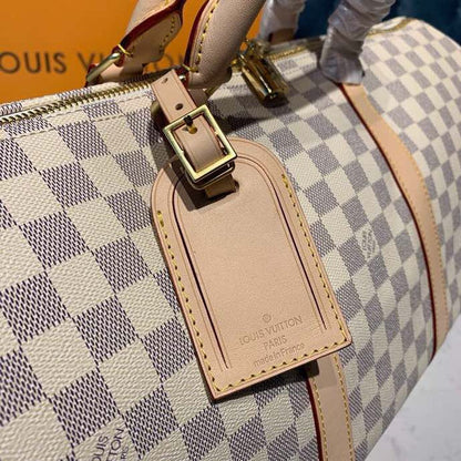 Louis Vuitton Keepall Bandoulire 55cm Damier Azur Canvas Spring/Summer Collection – product image 5