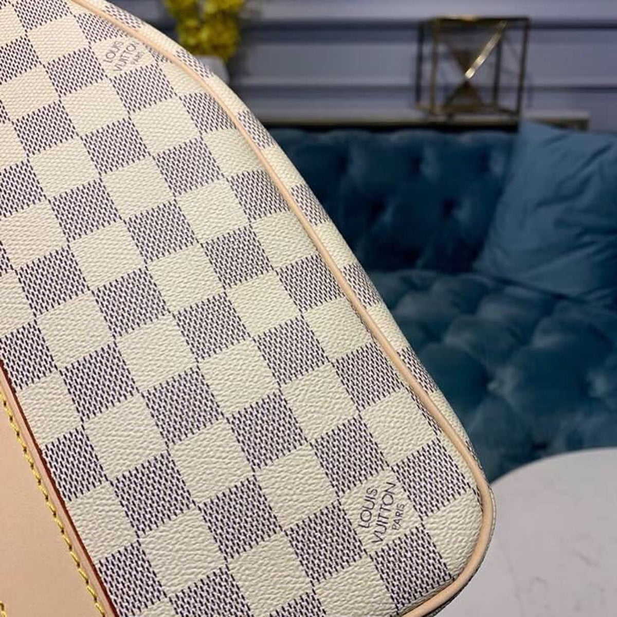 Louis Vuitton Keepall Bandoulire 55cm Damier Azur Canvas Spring/Summer Collection – product image 6
