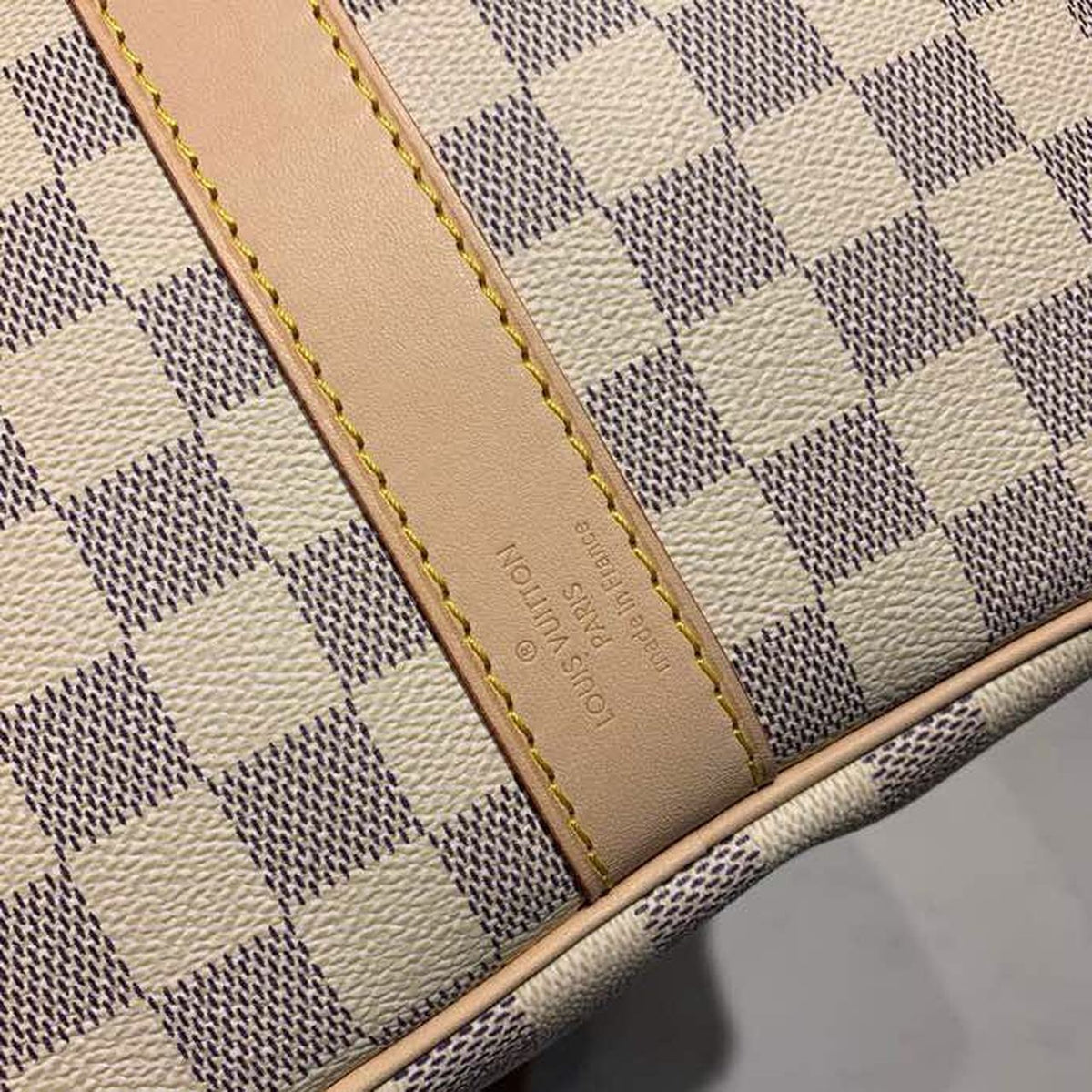 Louis Vuitton Keepall Bandoulire 55cm Damier Azur Canvas Spring/Summer Collection – product image 10