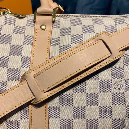 Louis Vuitton Keepall Bandoulire 55cm Damier Azur Canvas Spring/Summer Collection – product image 11