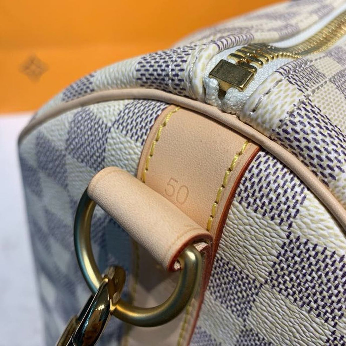 Louis Vuitton Keepall Bandoulire 55cm Damier Azur Canvas Spring/Summer Collection – product image 16