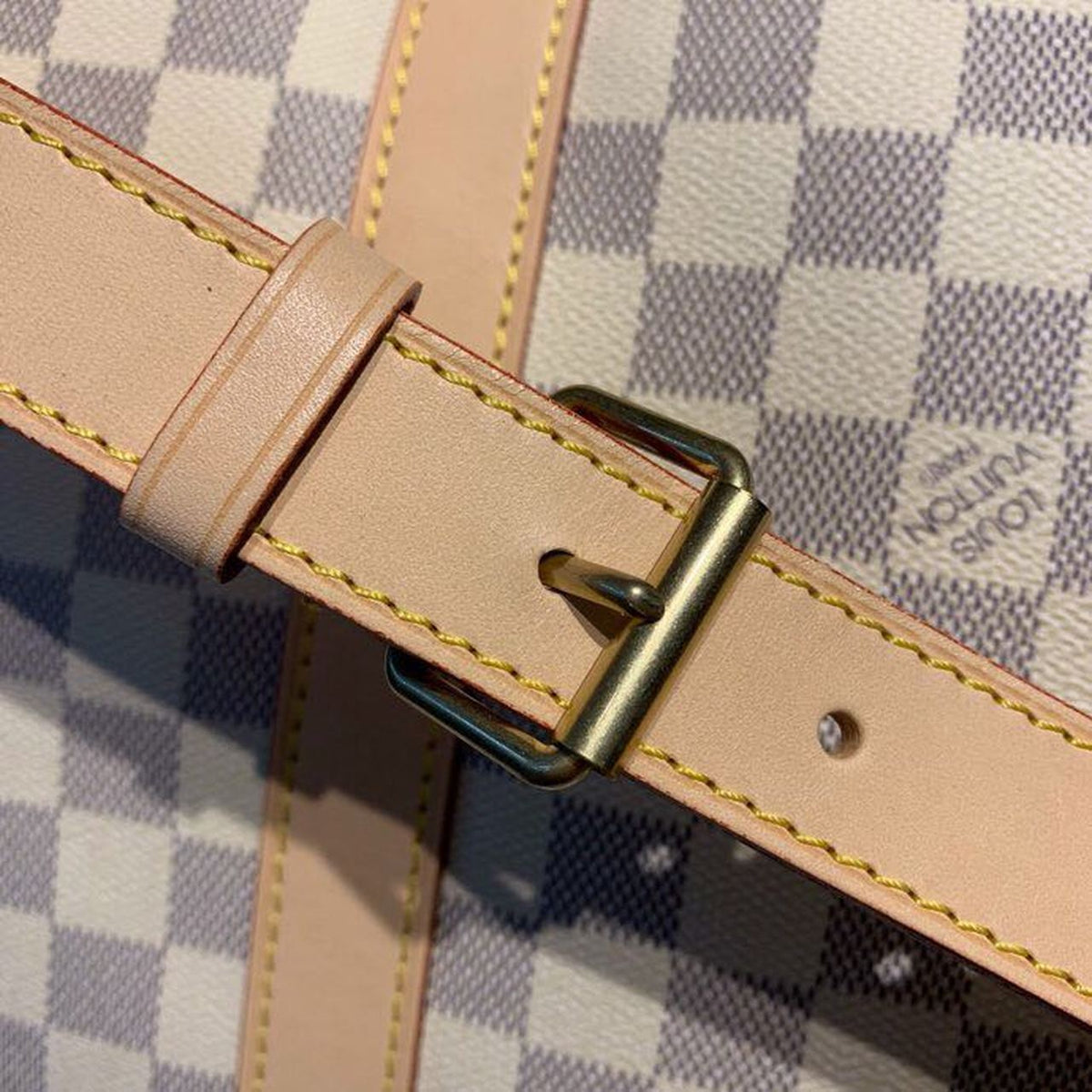 Louis Vuitton Keepall Bandoulire 55cm Damier Azur Canvas Spring/Summer Collection – product image 14