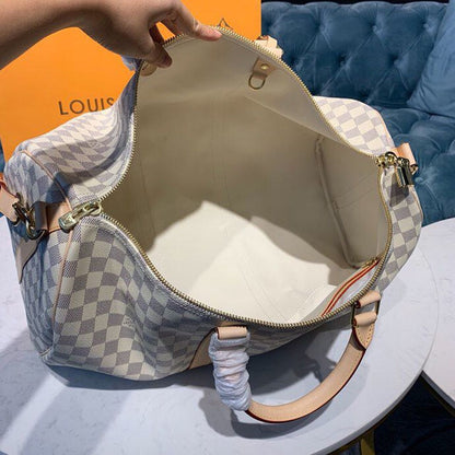 Louis Vuitton Keepall Bandoulire 55cm Damier Azur Canvas Spring/Summer Collection – product image 18