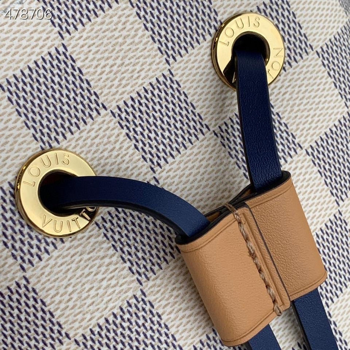 Louis Vuitton NeoNoe Bucket Bag MM Damier Azur Canvas Spring/Summer Collection N50042, Blue – product image 5