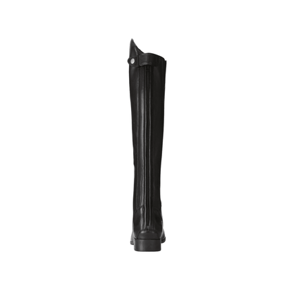 5-Star Dectile Black Leather Riding Boots