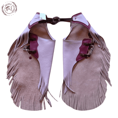 Light Pink Leather Chink Chaps