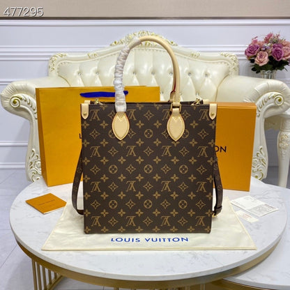 Louis Vuitton Sac Plat Bag Monogram Canvas Spring/Summer Collection M45848, Brown – product image 4