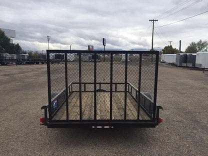 6×10 Heavy-Duty Utility Trailer – Single Axle with Wood Floor &amp; LED Lights