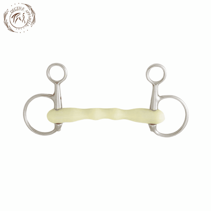Happy Mouth Hanging Cheek Straight Bar Bit