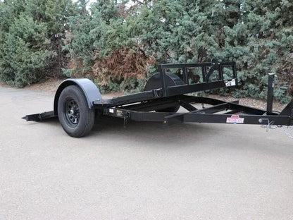 6×10 Single Axle Utility Trailer – Wood Floor &amp; LED Lights
