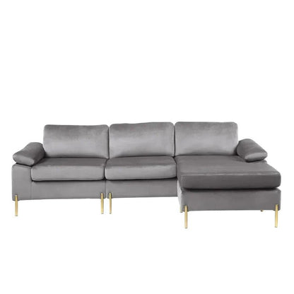 Lian 2 - Piece Velvet Sectional