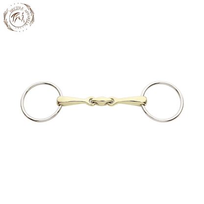 Loose Ring Snaffles double jointed Kaval Bit