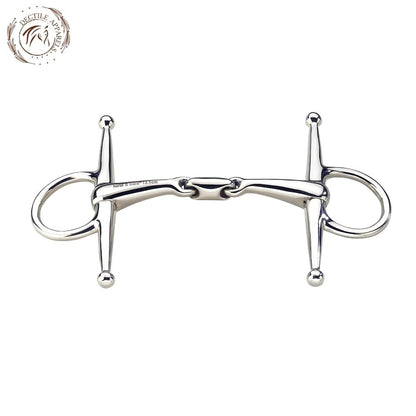 Max-Control Full Cheek Stainlass Steel Bit, Double Jointed