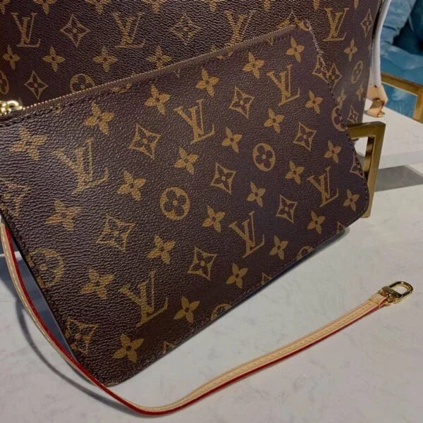 Louis Vuitton Neverfull MM Bag 32cm Monogram Canvas M40995 Beige