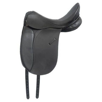 Premium Black Leather Dressage Saddle