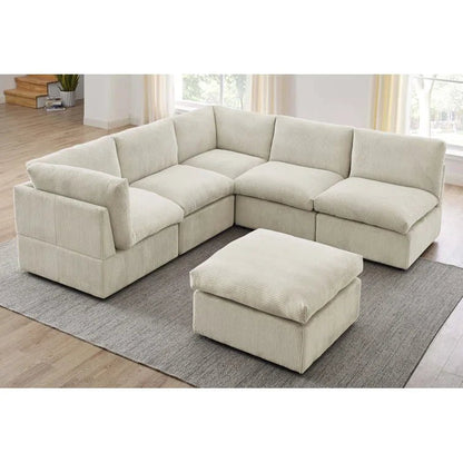 Priyen 98" Wide Symmetrical Modular Corner Sectional