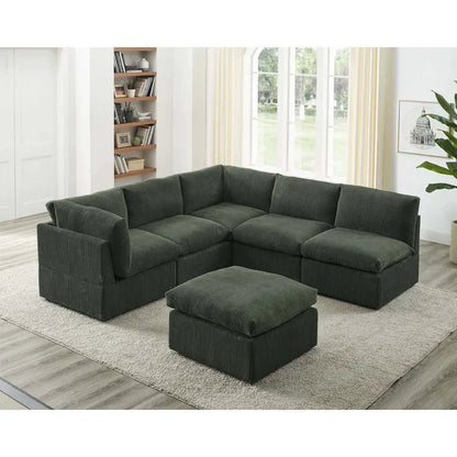 Priyen 98" Wide Symmetrical Modular Corner Sectional