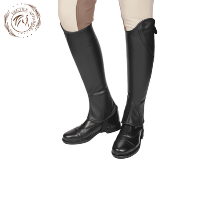 Equestrian Luxe Leather Cowboy Chaps