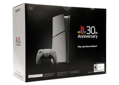 Sony PlayStation 5 PS5 Slim Digital Edition 30th Anniversary Limited Edition Bundle (US Plug)