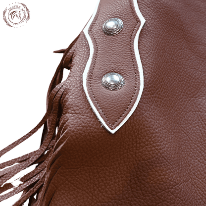 Brown Leather Chink Chaps