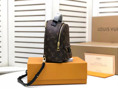 Louis Vuitton Palm Springs Mini Backpack Bag 22cm Monogram Canvas Spring/Summer Collection, Brown – product image 2