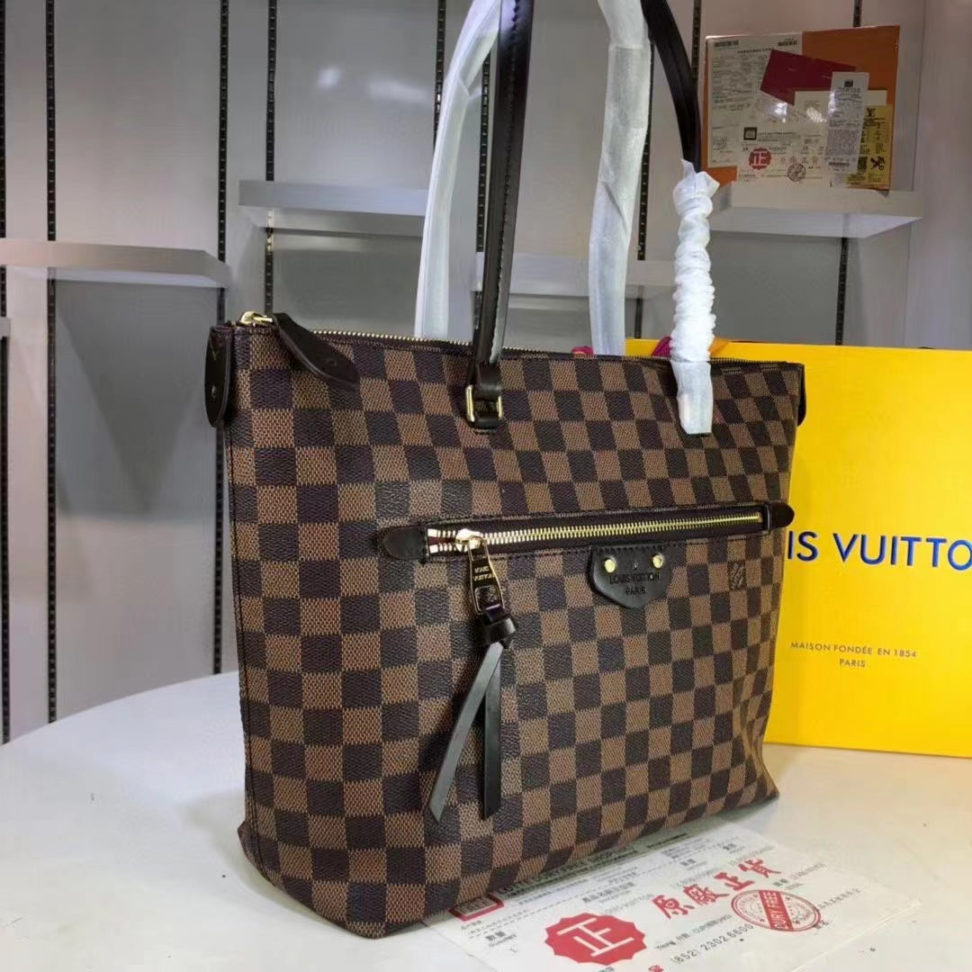 Louis Vuitton Iena MM Bag 34cm Damier Ebene Canvas Fall/Winter Collection N41013, Brown – product image 2