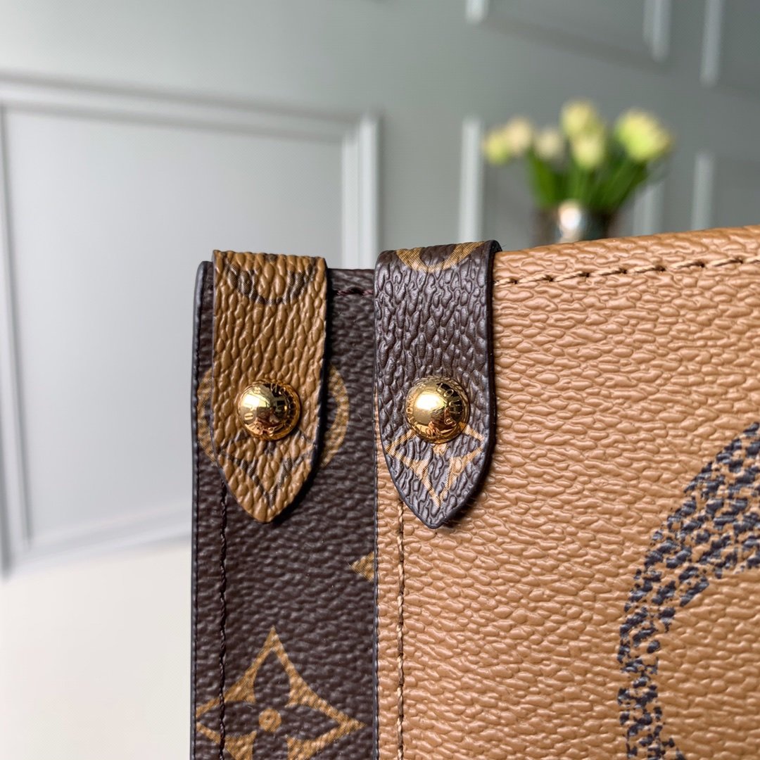 Louis Vuitton On The Go MM Tote Bag 35cm Brown – product image 3