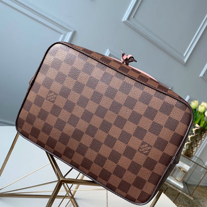 Louis Vuitton Neo Alma BB Bucket Bag 26cm Damier Ebene Canvas Spring/Summer Collection N40213 Pink – product image 3