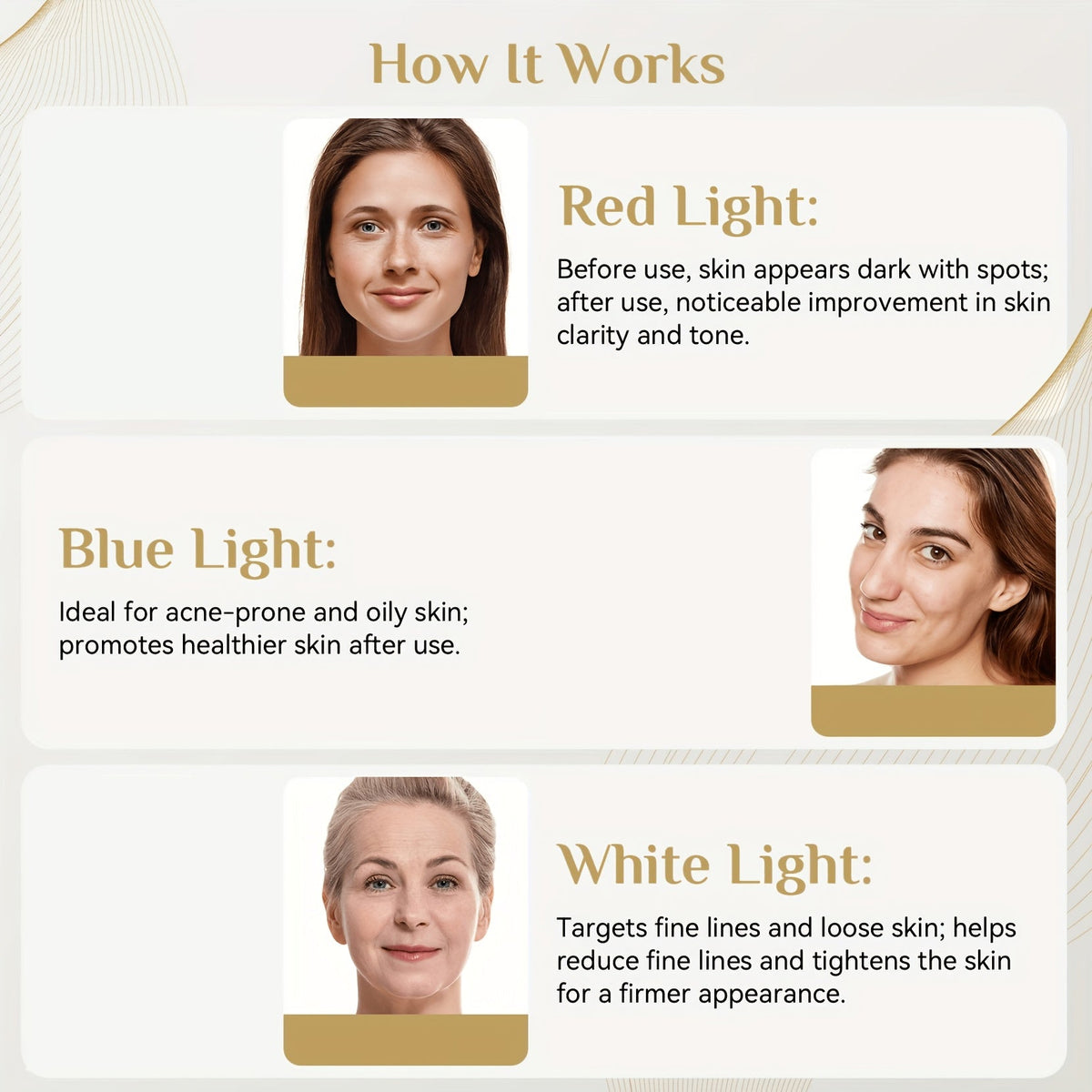 7-Color LED Red Light Face & Neck Mask – Home Skincare Device
