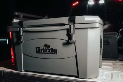 45 Qt Camping Cooler Stealth Gray