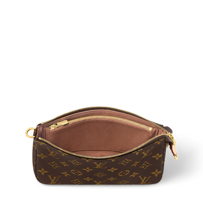 Pochette Accessoires Monogram Coated Canvas Gold-Color Hardware