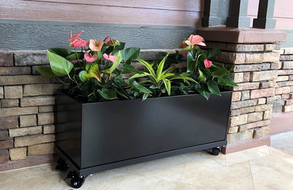 Aluminum Raised Bed (Optional Casters or Tray)