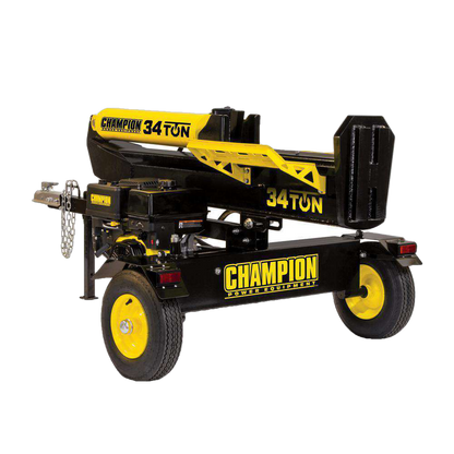 Champion Power Equipment 100425 34-Ton Log Splitter with 338cc Engine – Horizontal & Vertical Operation