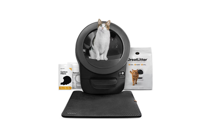 Smart Self-Cleaning Cat Litter Box Complete Bundle