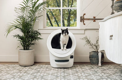 Smart Self-Cleaning Automatic Cat Litter Box with App