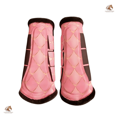 Pink Dragon Wing Saddle Pad Set