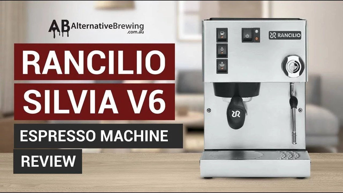 Rancilio Silvia Espresso Machine Iron Frame Stainless