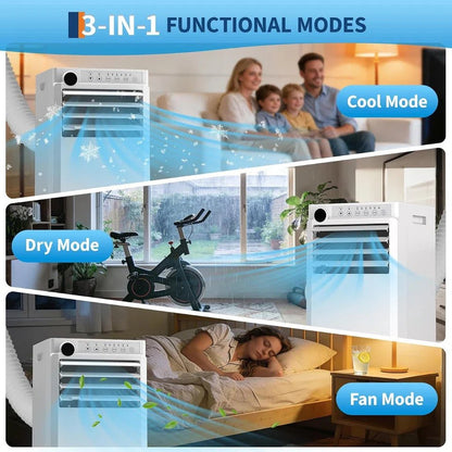 10,000 BTU Portable Air Conditioner 115-Volt. 350 sq. ft.