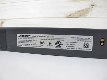 Bose SoundLink III Bluetooth Speaker